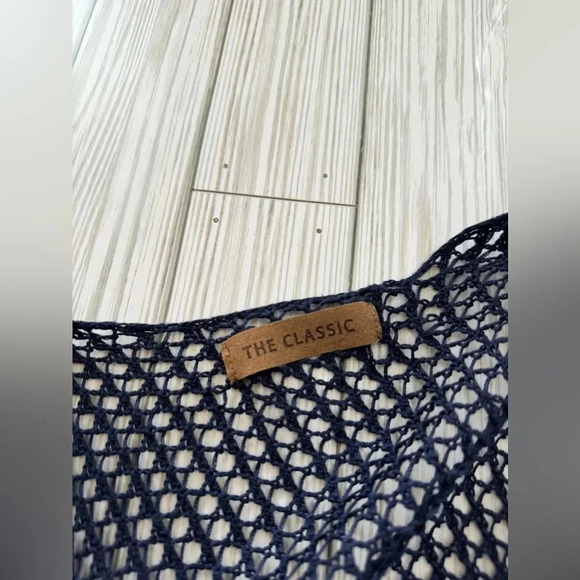 The Classic | Anchor Knit Top Coverup - Size S - Picture 3 of 5